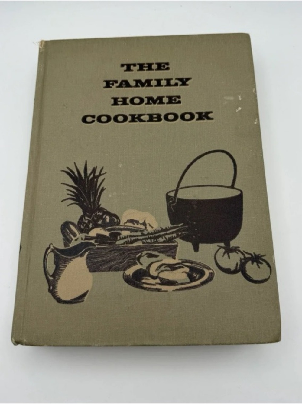The Family Home Cookbook — Olive Green Hardcover Cookbook